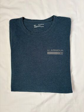 🔥 UNDER ARMOUR HeatGear Long Sleeve | Blue | Size 2XL | Loose Fit